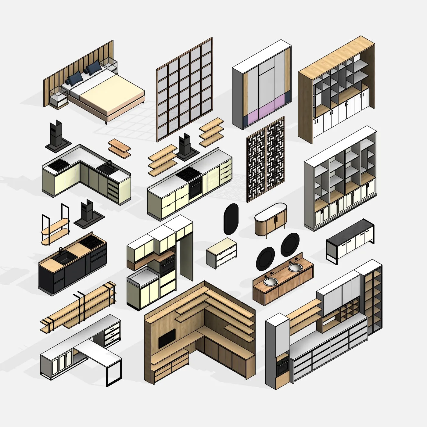 Decor Ideas Revit Families 05 - Pro