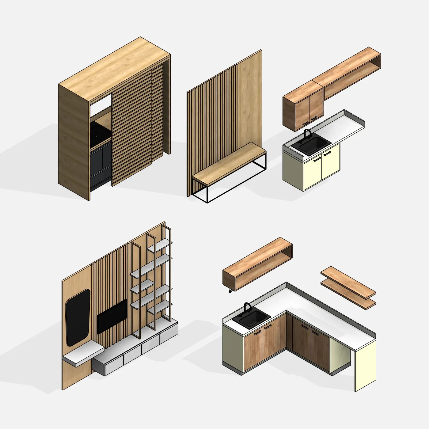 Decor Ideas Revit Families 05 - Pro