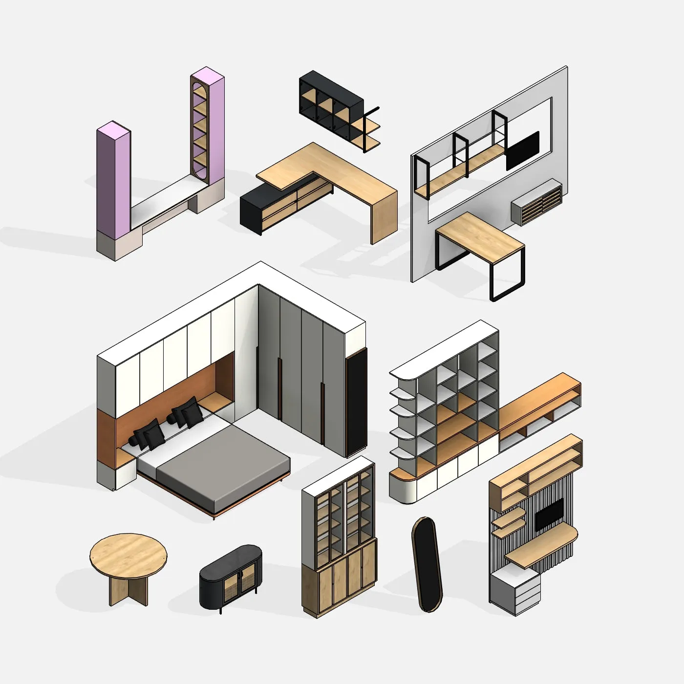 Decor Ideas Revit Families 05 - Pro