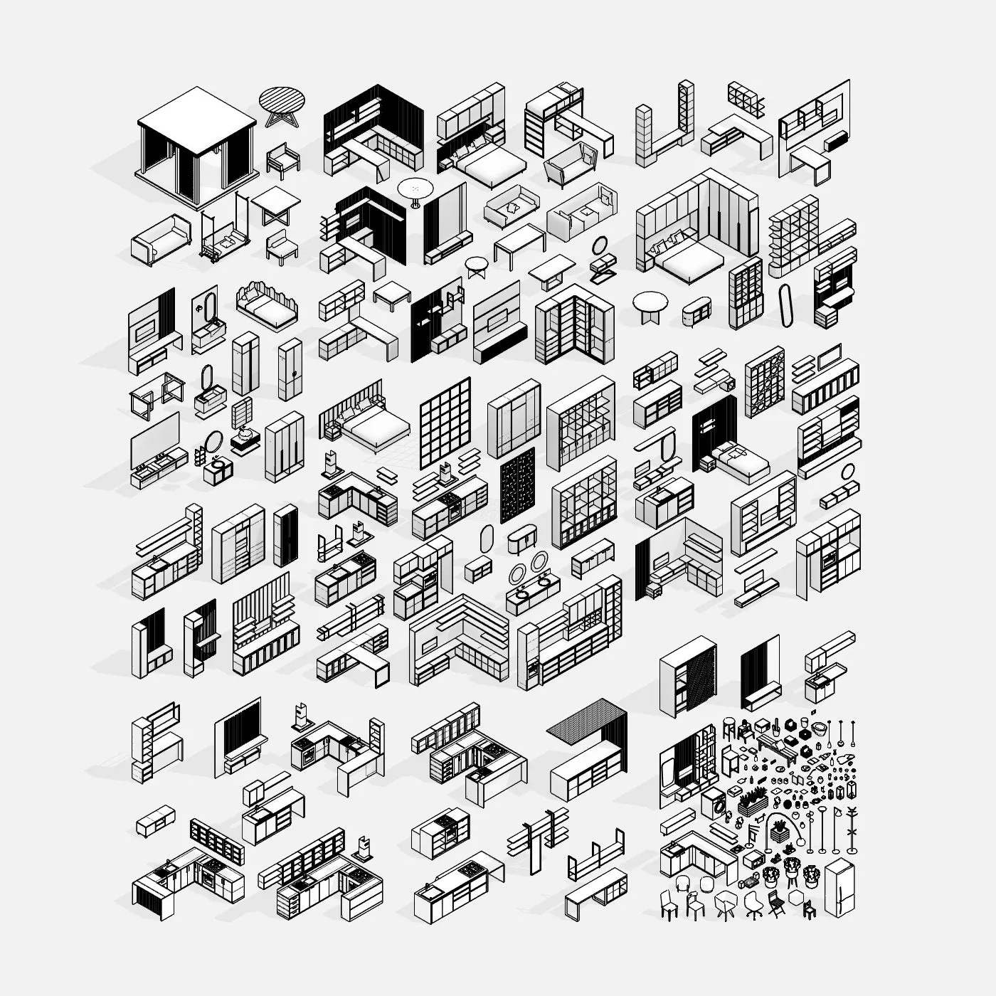 Decor Ideas Revit Families 05 - Pro