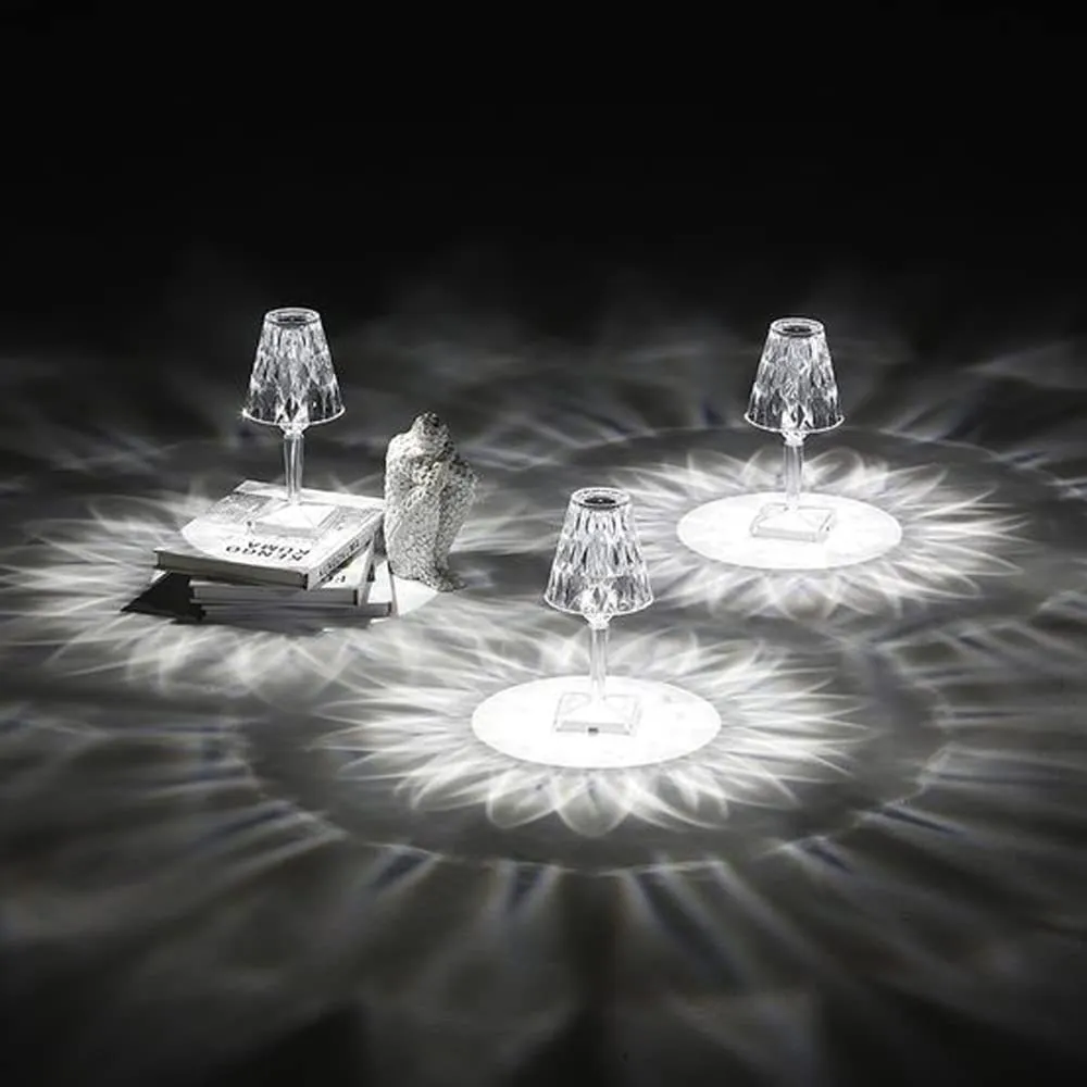 diamond table crystal lighting LED light lamp