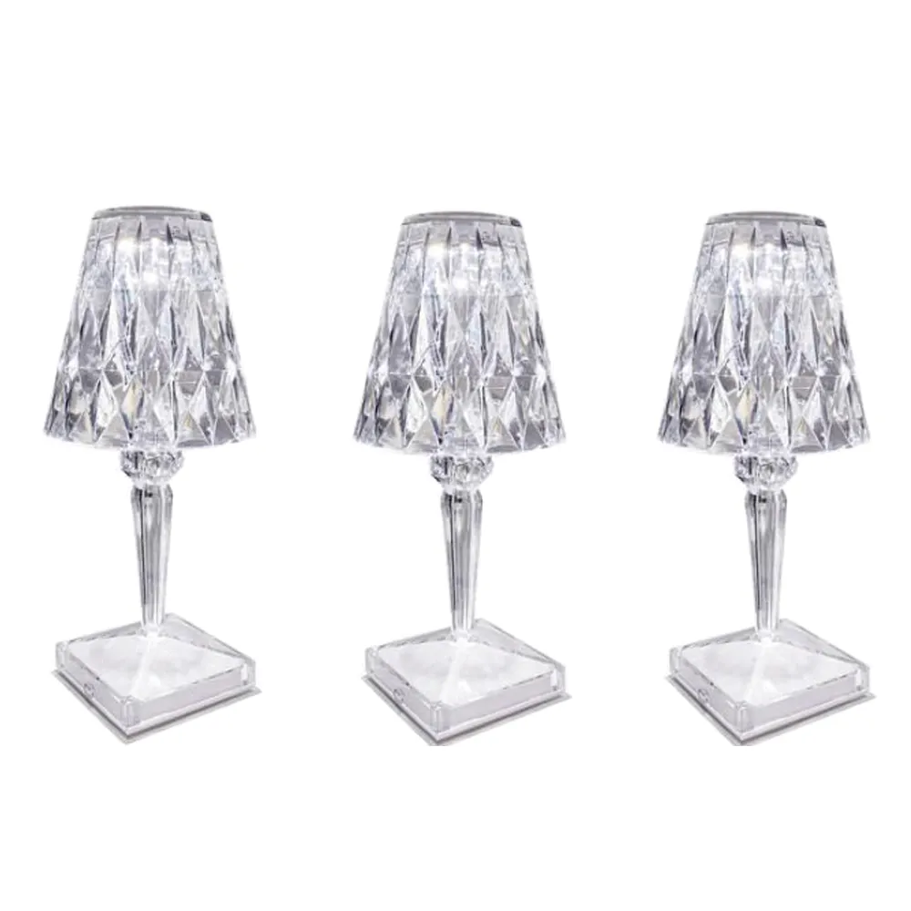 diamond table crystal lighting LED light lamp