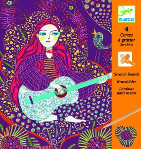 Djeco Scratch Boards Sunshine