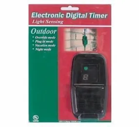 Electronic Dusk to Dawn Light Timer