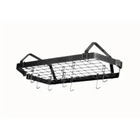 Enclume Low Ceiling Rectangle Pot Rack with Grid