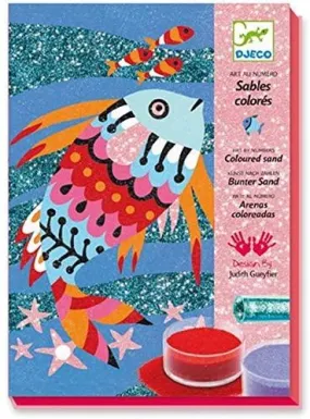 Fish Rainbow Glitterboard Sand Art Kit