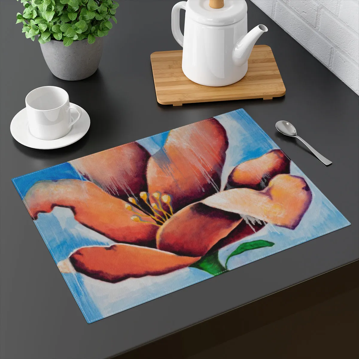 Flower Drops Placemat
