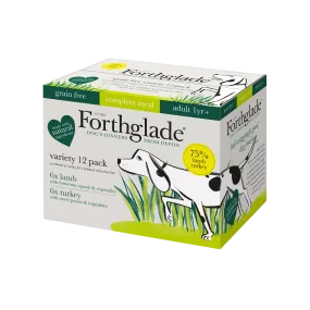 Forthglade Complete Meal Grain Free Adult Multicase Lamb and Turkey 12 x 395g