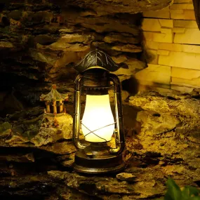 Frosted Glass Desk Lamp in Brass with Farmhouse Style - Plug-In, 1-Light