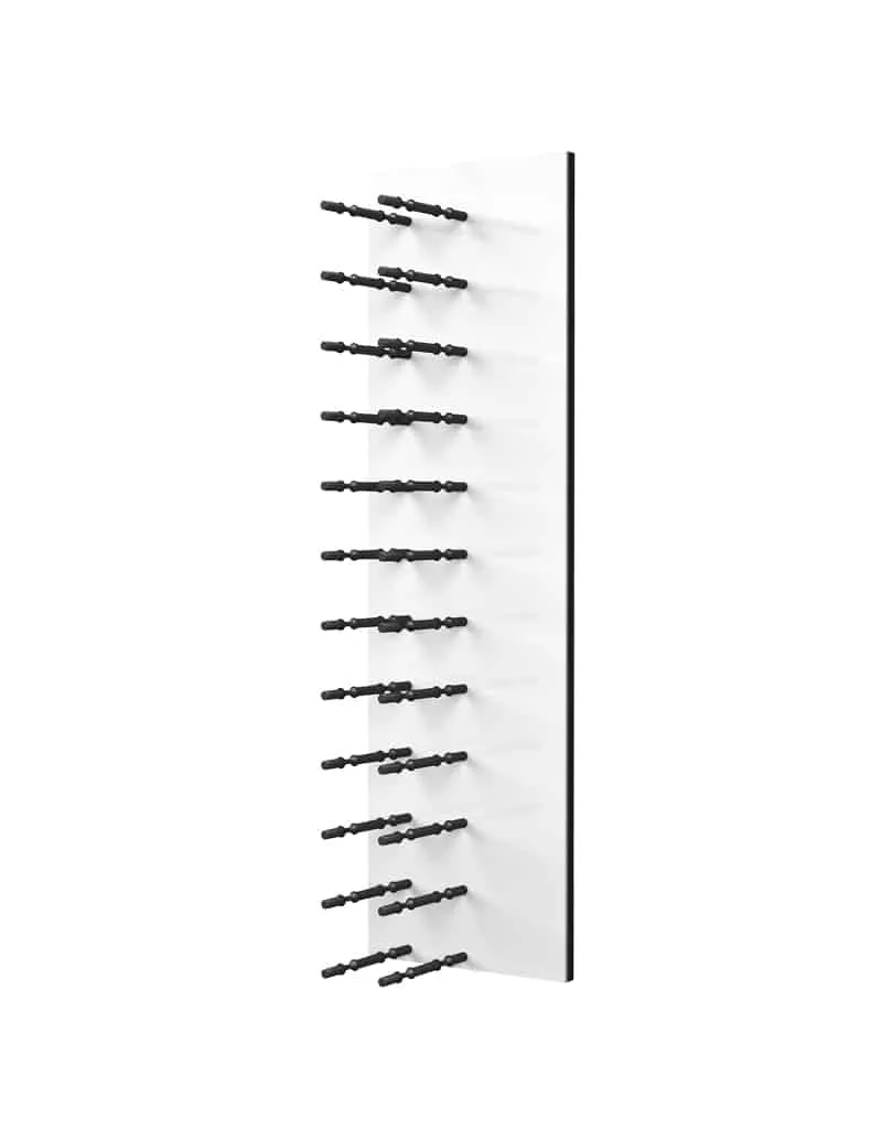Fusion Wine Wall (Label Forward) - White Acrylic (4 Foot)