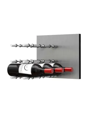 Fusion Wine Wall Panel (Label Forward) - Alumasteel (9 Bottles)