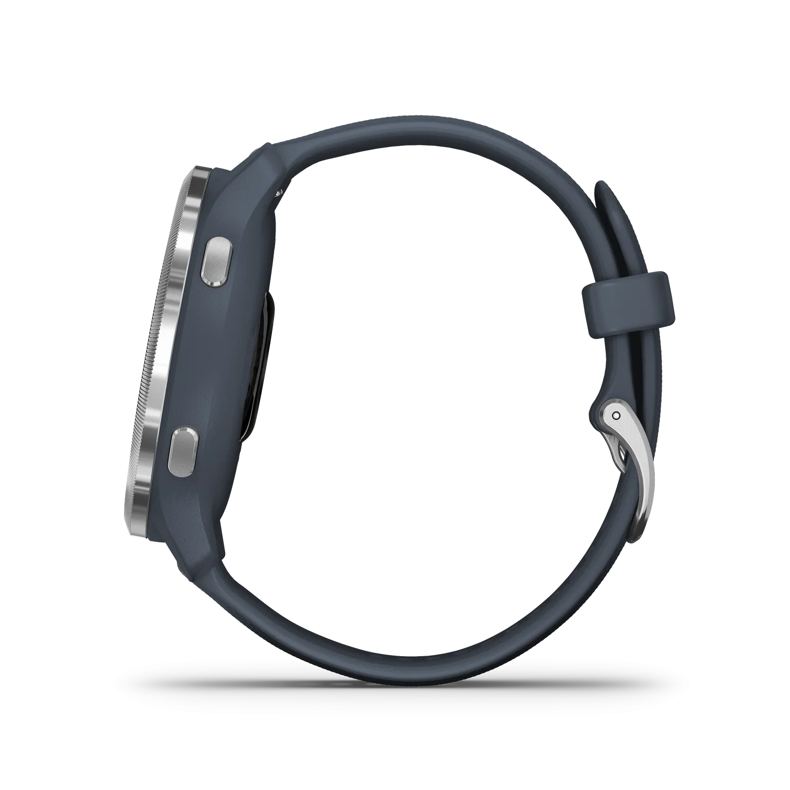 Garmin Venu 2S Slate Bezel w/Graphite Case/Silicone Band (Stainless Steel)