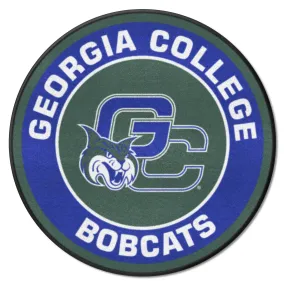 Georgia College Bobcats Roundel Rug - 27in. Diameter