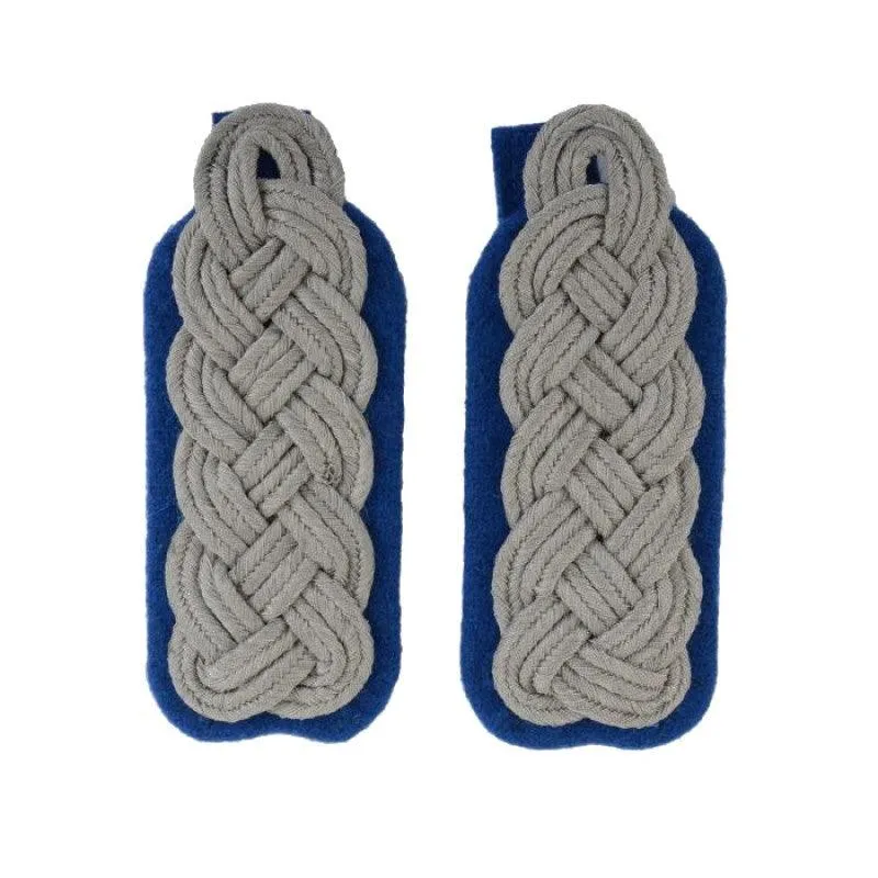 German Army Senior Officer Shoulder Boards - Cornflower Blue