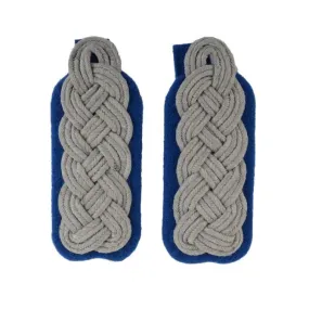 German Army Senior Officer Shoulder Boards - Cornflower Blue