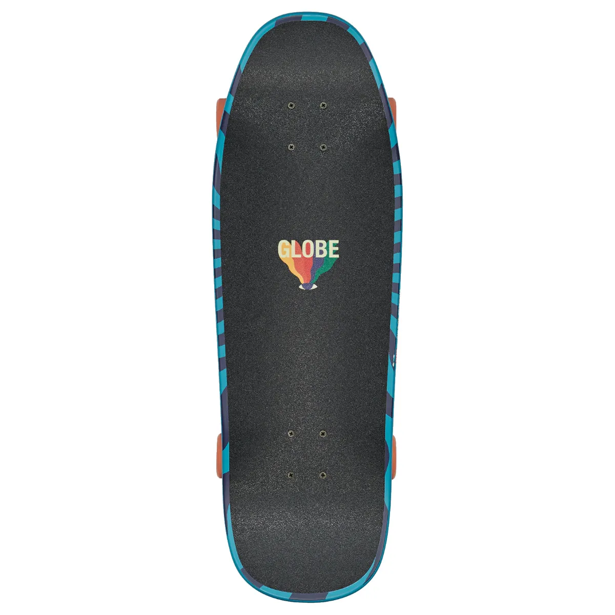 Globe Dealer Cult Of Freedom Blue 29.5" Skateboard Complete