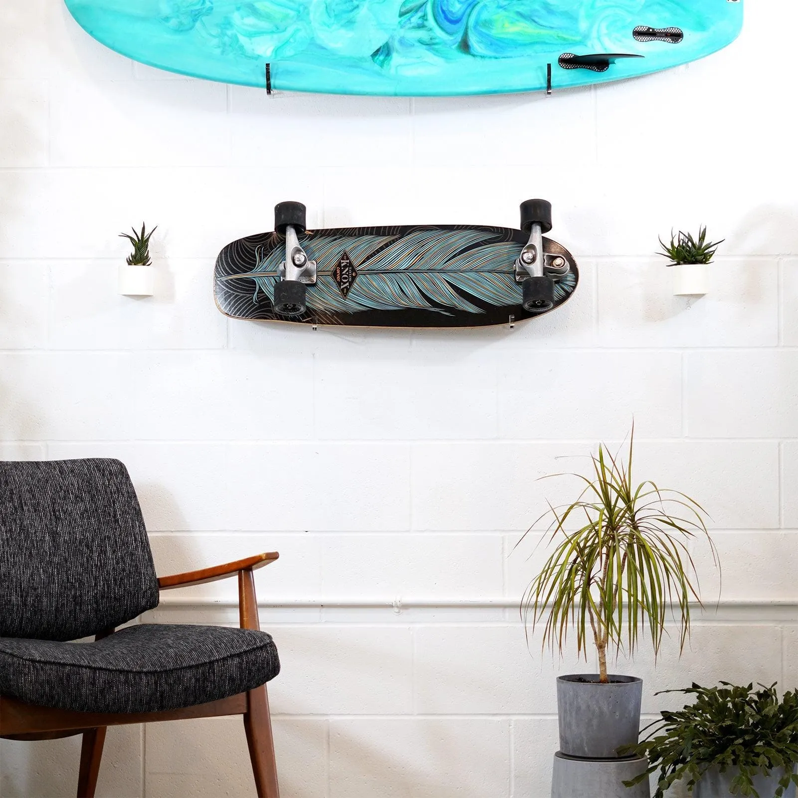 Gnarwall Horizontal Hangers - Clear - Small