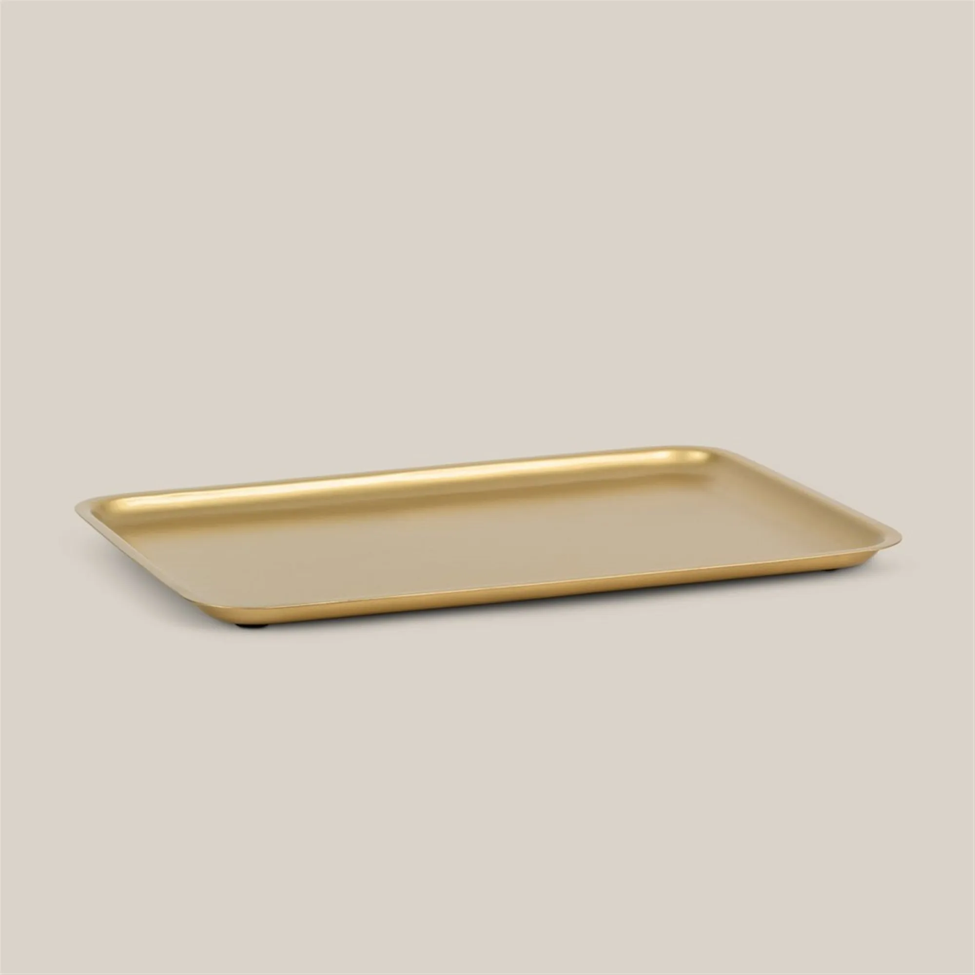 Gold Good Morning Serving Tray