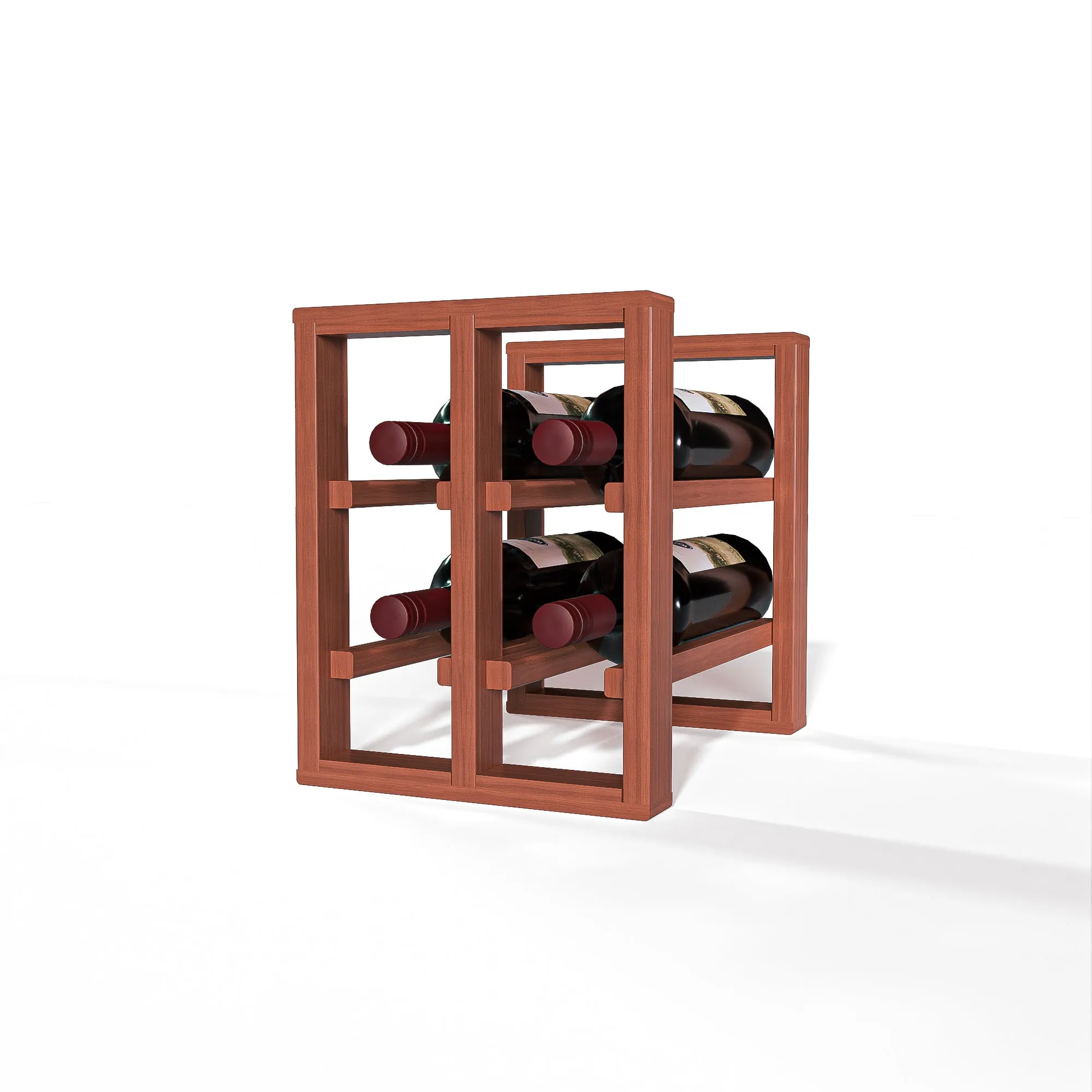 GrandCellar™ - 2 Column Full-Depth Standard Wine Rack - 12"