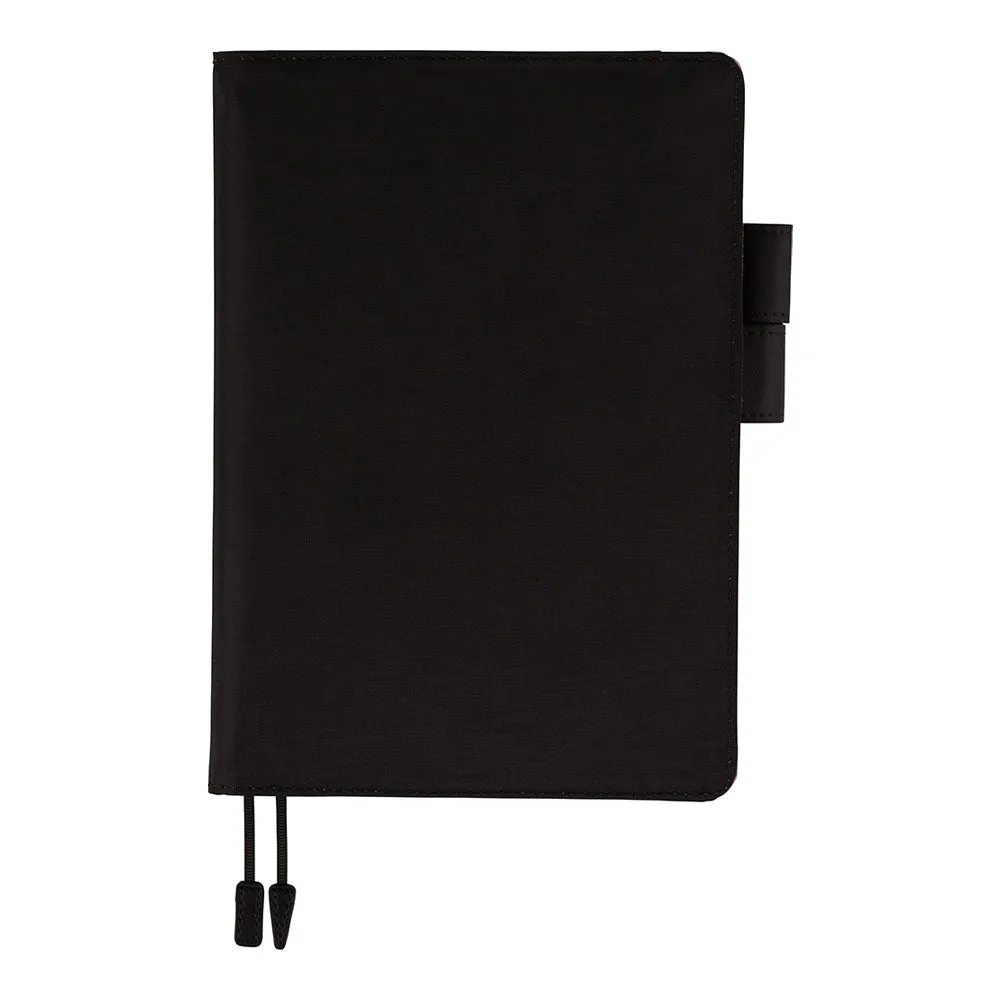 Hobonichi 2025 A5 Cover Colors: Black x Clear Blue