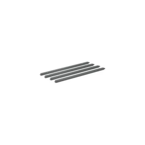 HON Single Rail Hanging Racks, 4-Pack - Letter/Legal - 42" Long - Steel - Gray - 4 / Pack