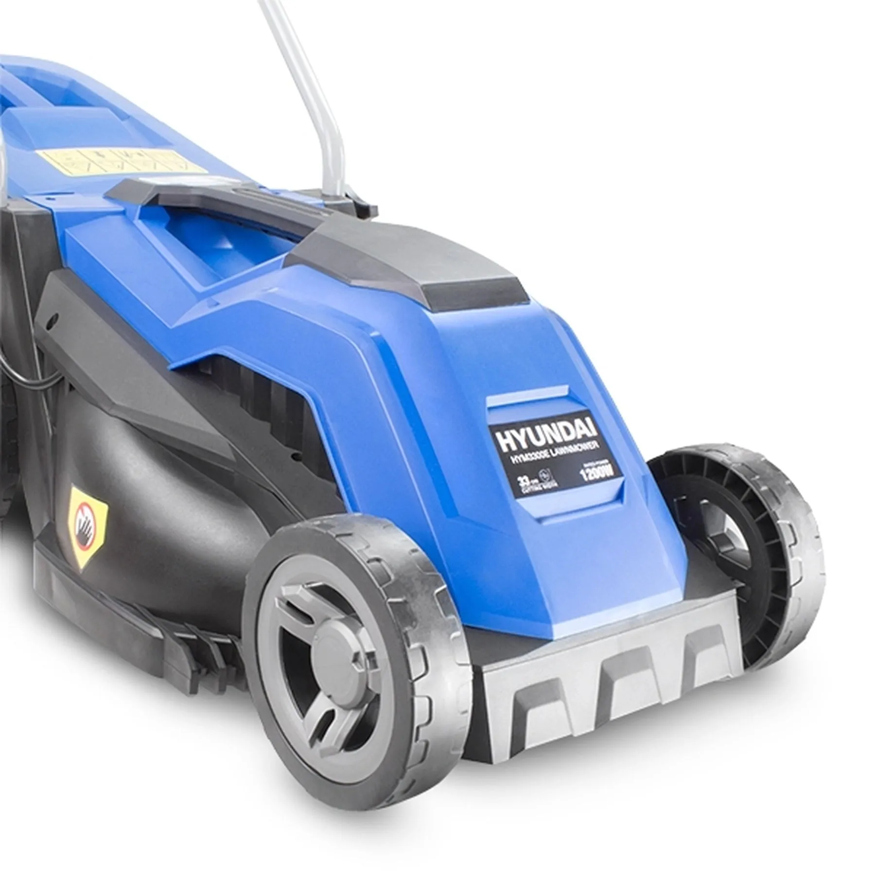 Hyundai HYM3300E Electric Roller Mulching Lawn Mower 33cm