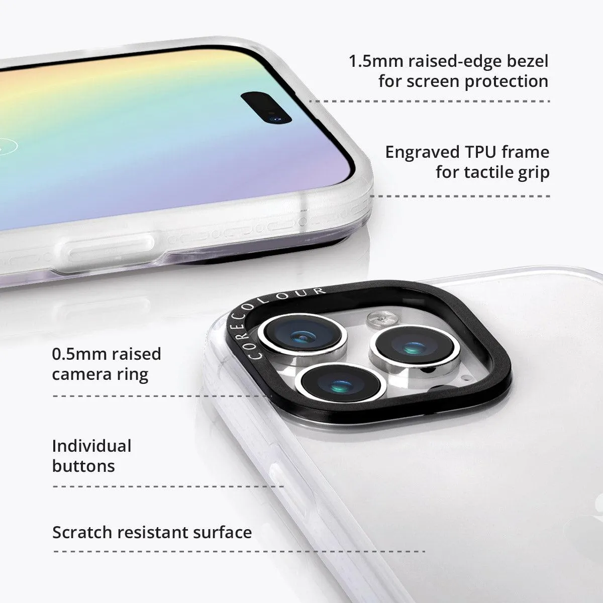 iPhone 12 Pro Max Hi There! Rainbow Phone Case Magsafe Compatible