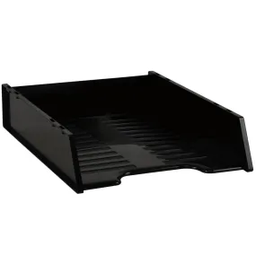 Italplast Document Filing Trays Black Green Recycled Box 10