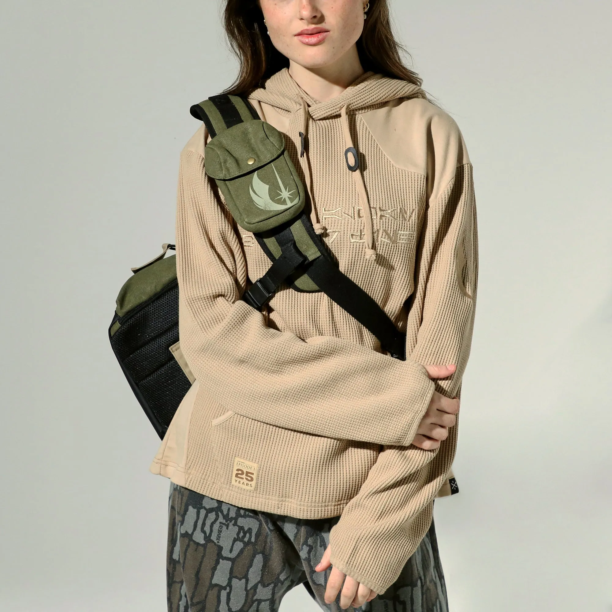 Jedi Convertible Roll Top Messenger Bag