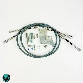 K Tuned Race-Spec Shifter Cables and Trans Bracket for AWD B-Series