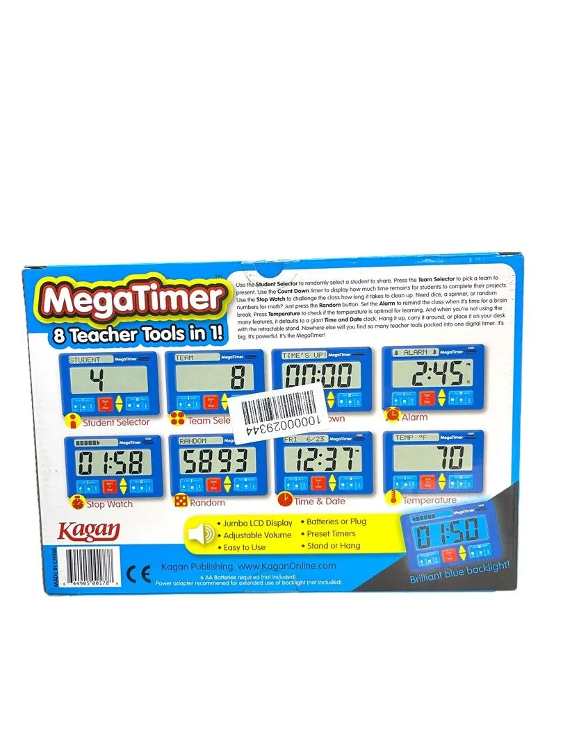 Kagan Cooperative Learning MegaTimer (JMT)