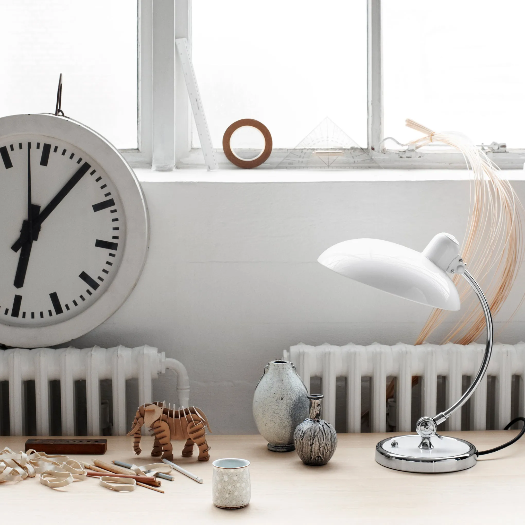 Kaiser-idell 6331 Luxus Table Lamp - Gloss White