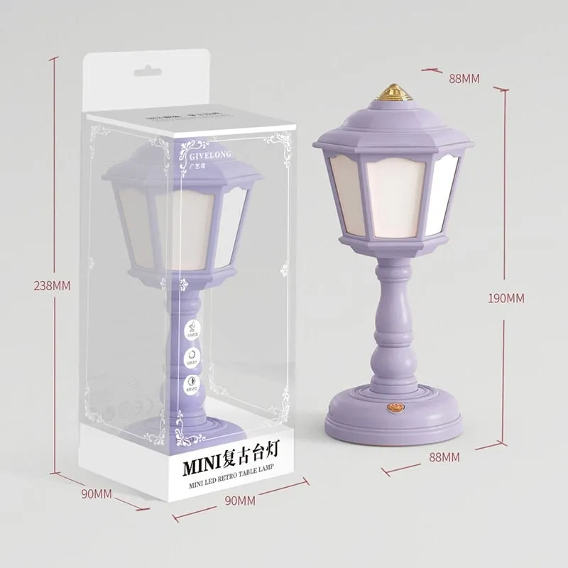 Kawaii Mini Street Lamp LED Night Light
