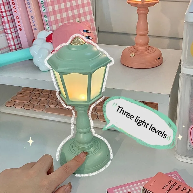 Kawaii Mini Street Lamp LED Night Light