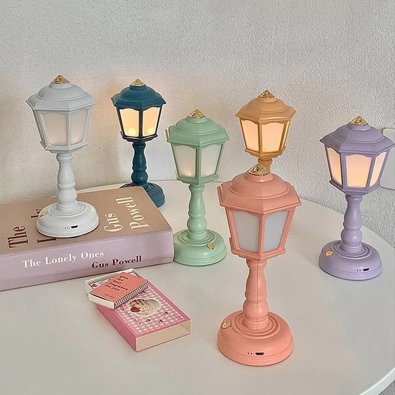 Kawaii Mini Street Lamp LED Night Light