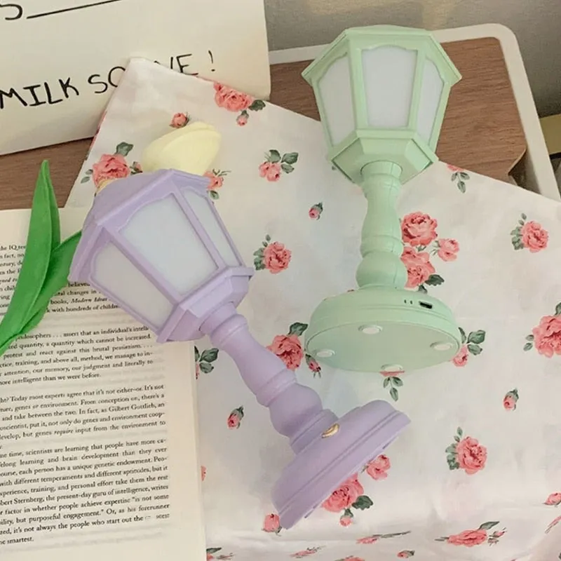Kawaii Mini Street Lamp LED Night Light