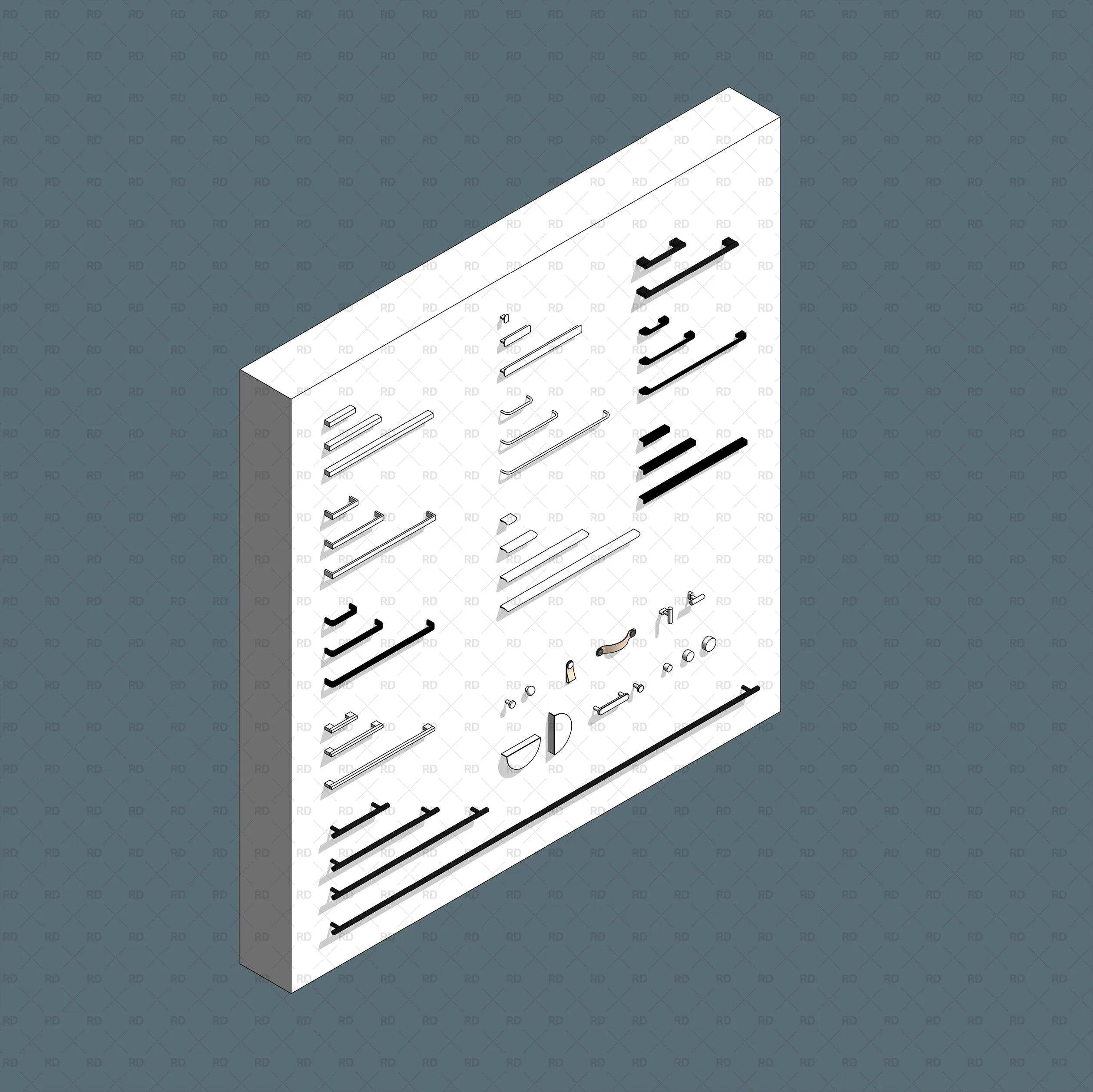 Kitchen Revit Families - Professional