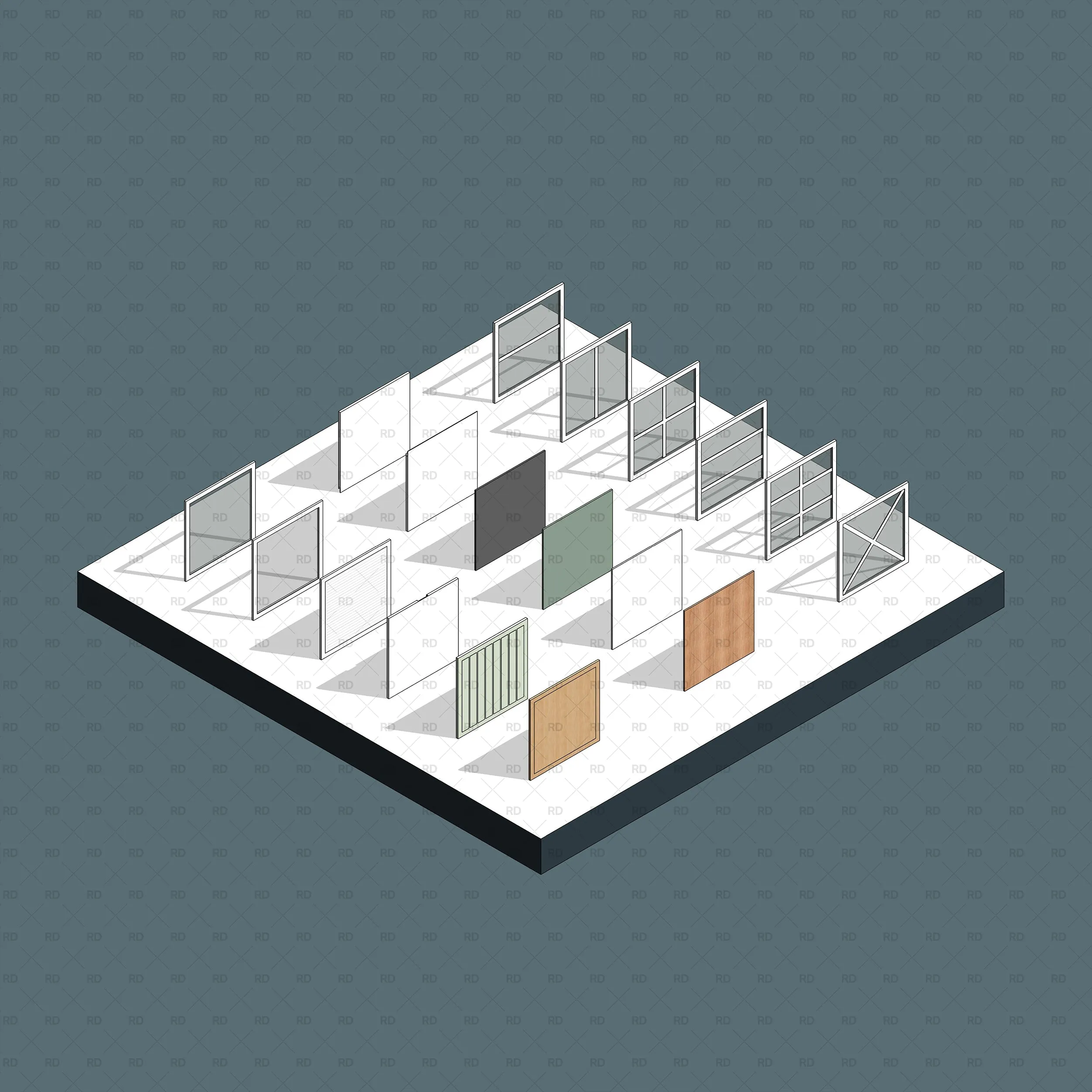 Kitchen Revit Families - Professional