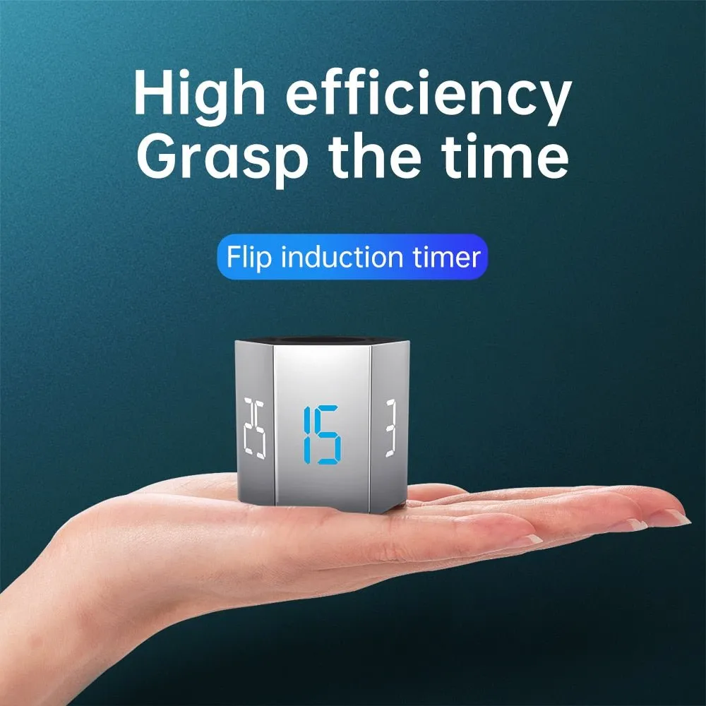 Kitchen Timer LED Digital For Shower/Study/Cooking Stopwatch Magnetic Electronic Countdown 60 Minutes YouTube-Ticktime