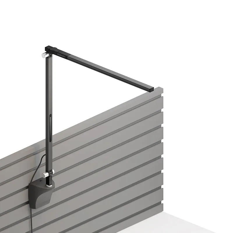 Koncept AR1100 Z-Bar Solo Mini LED Desk Lamp, Slatwall Mount