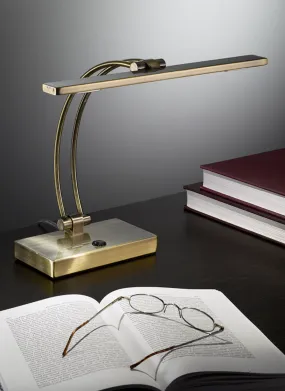 LED Desk Lamp, Bronze - ID 12029