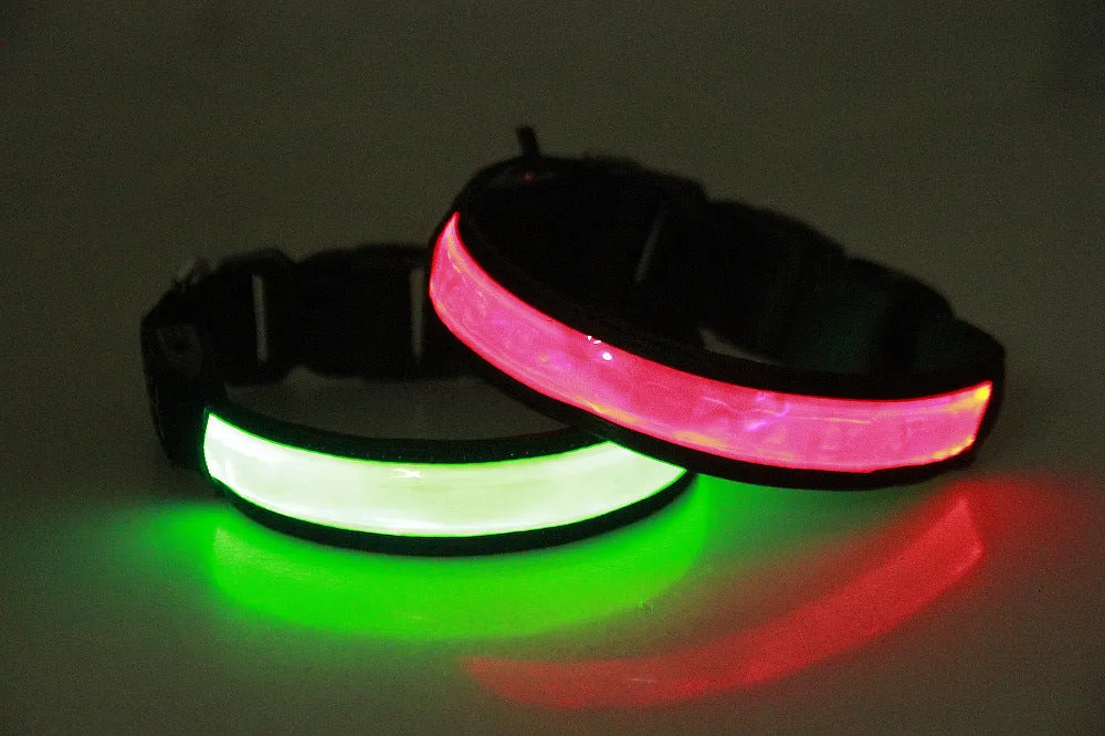 LED Flashing Dog Collar