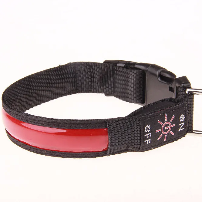 LED Flashing Dog Collar