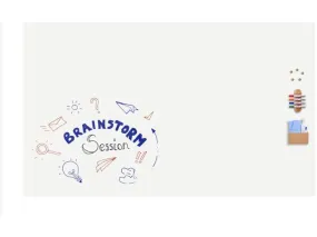 Legamaster Wall-up Whiteboard 200x119.5 cm