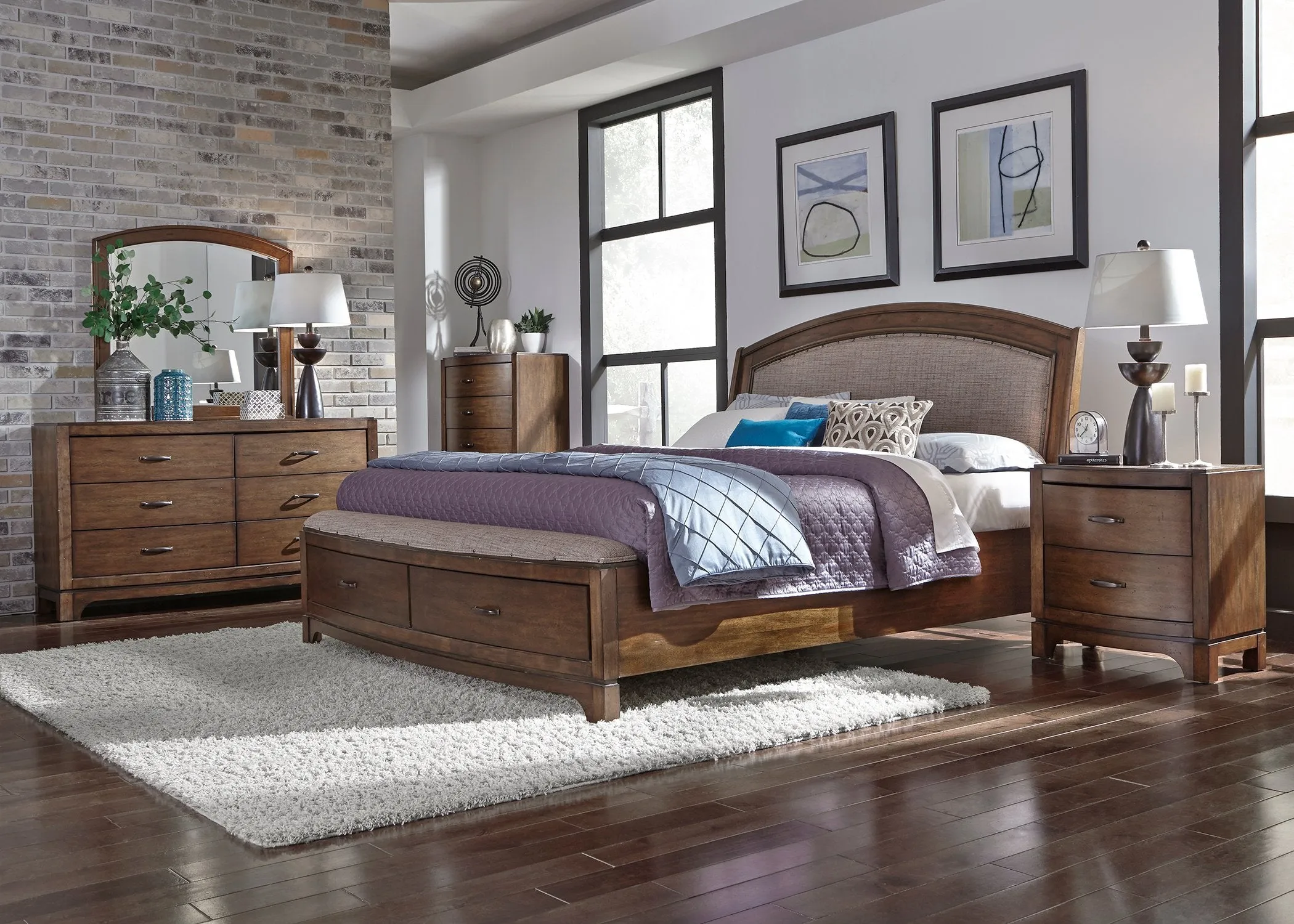 Liberty Avalon III 705-BR Bedroom Set by Liberty Furniture