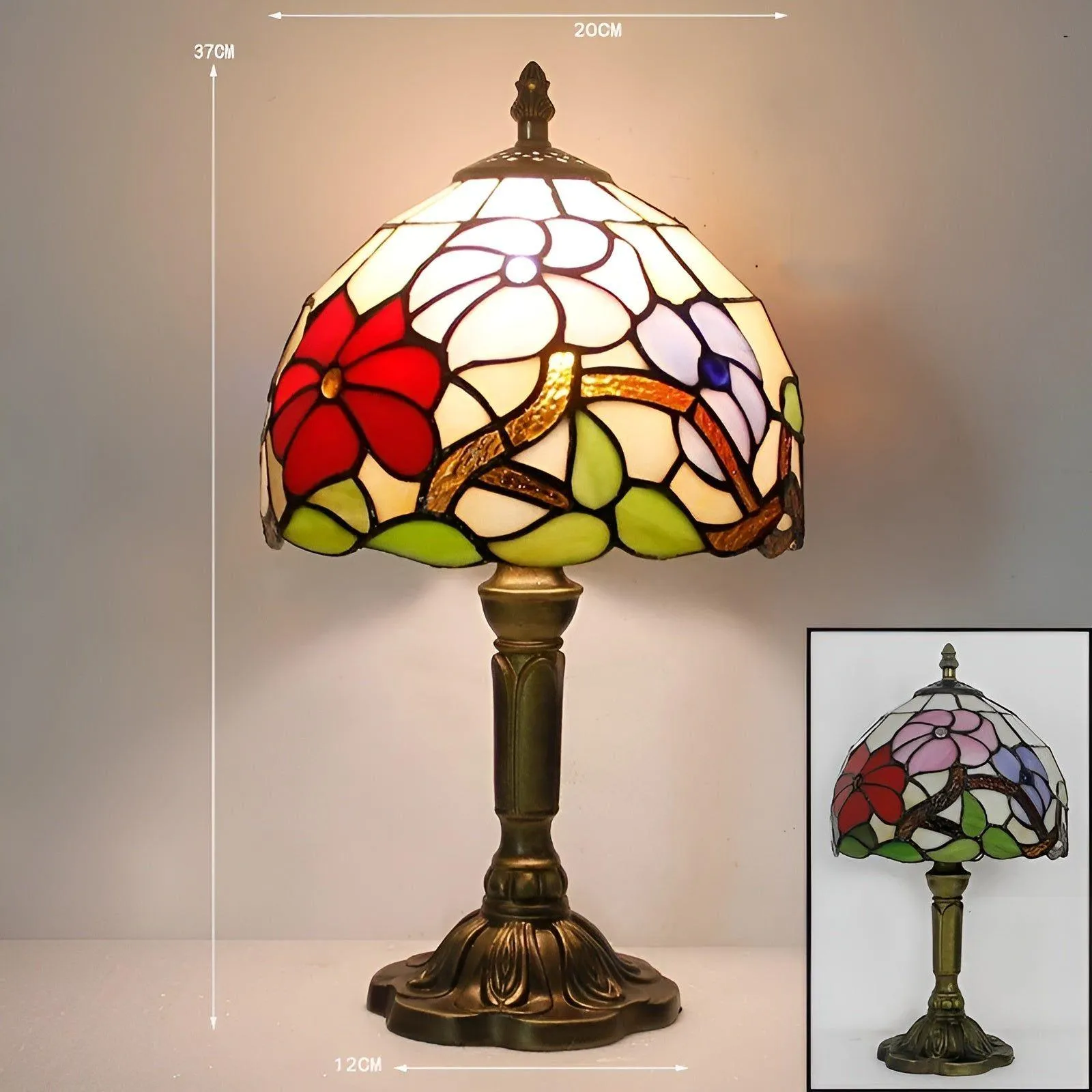 LuxeTiffany Light - Retro Baroque LED Wandleuchte