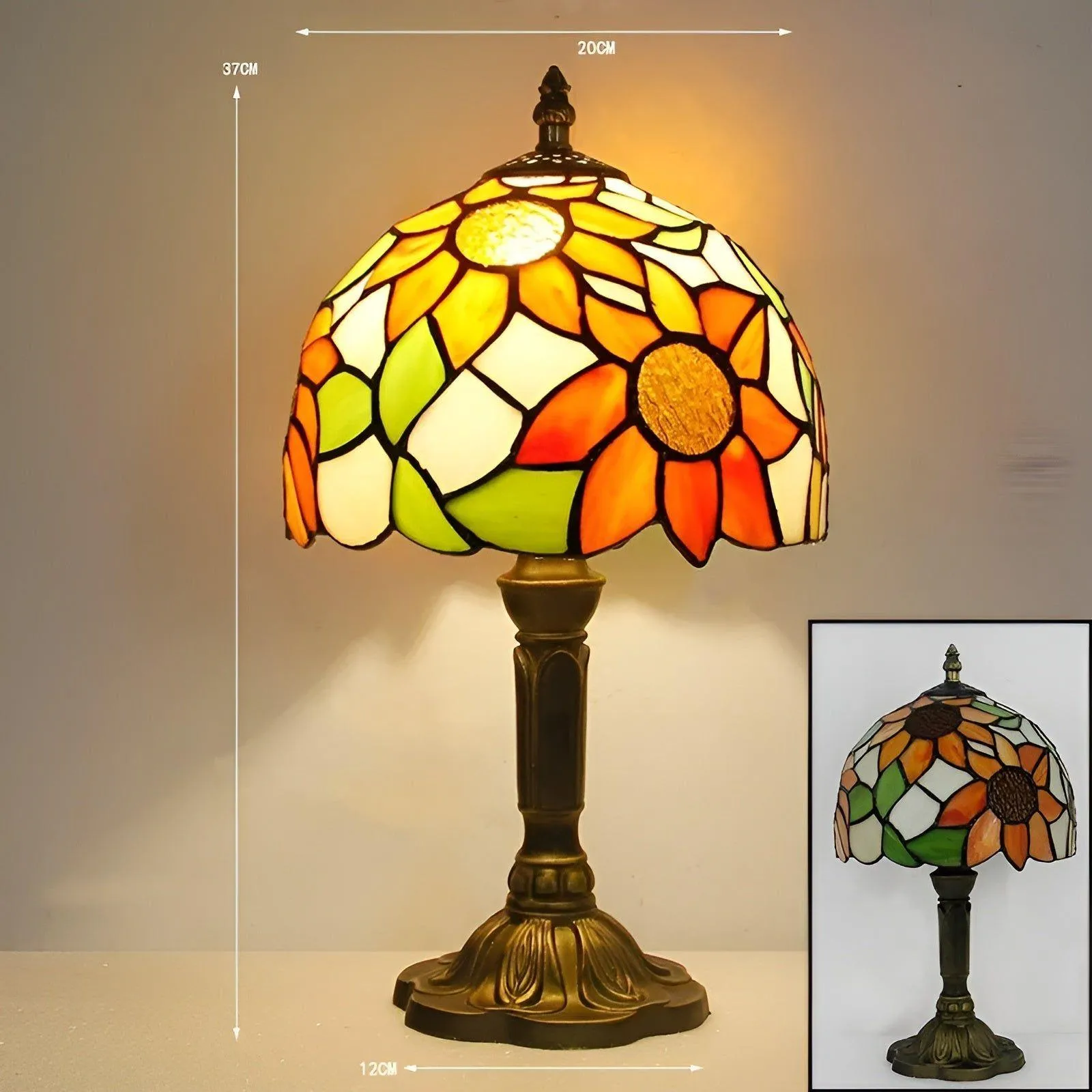 LuxeTiffany Light - Retro Baroque LED Wandleuchte