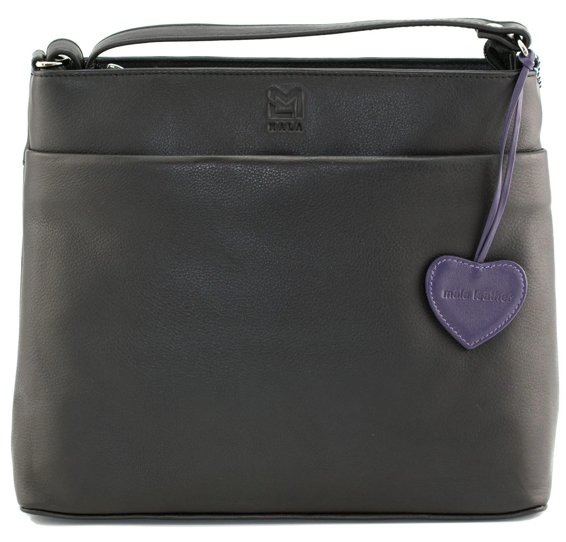 Mala Leather Anishka Collection Classic Leather Shoulder/Cross Body Bag 7346_75