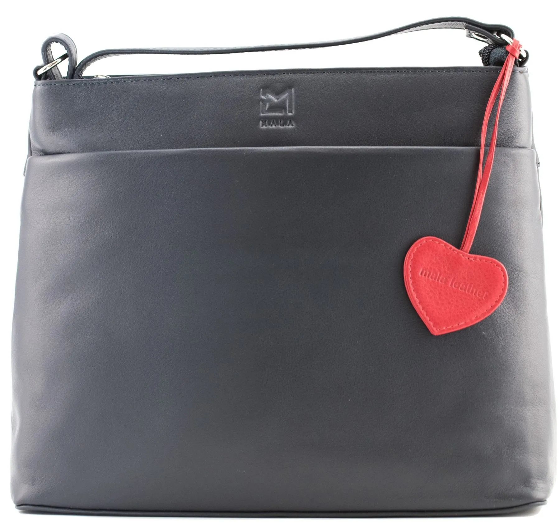 Mala Leather Anishka Collection Classic Leather Shoulder/Cross Body Bag 7346_75