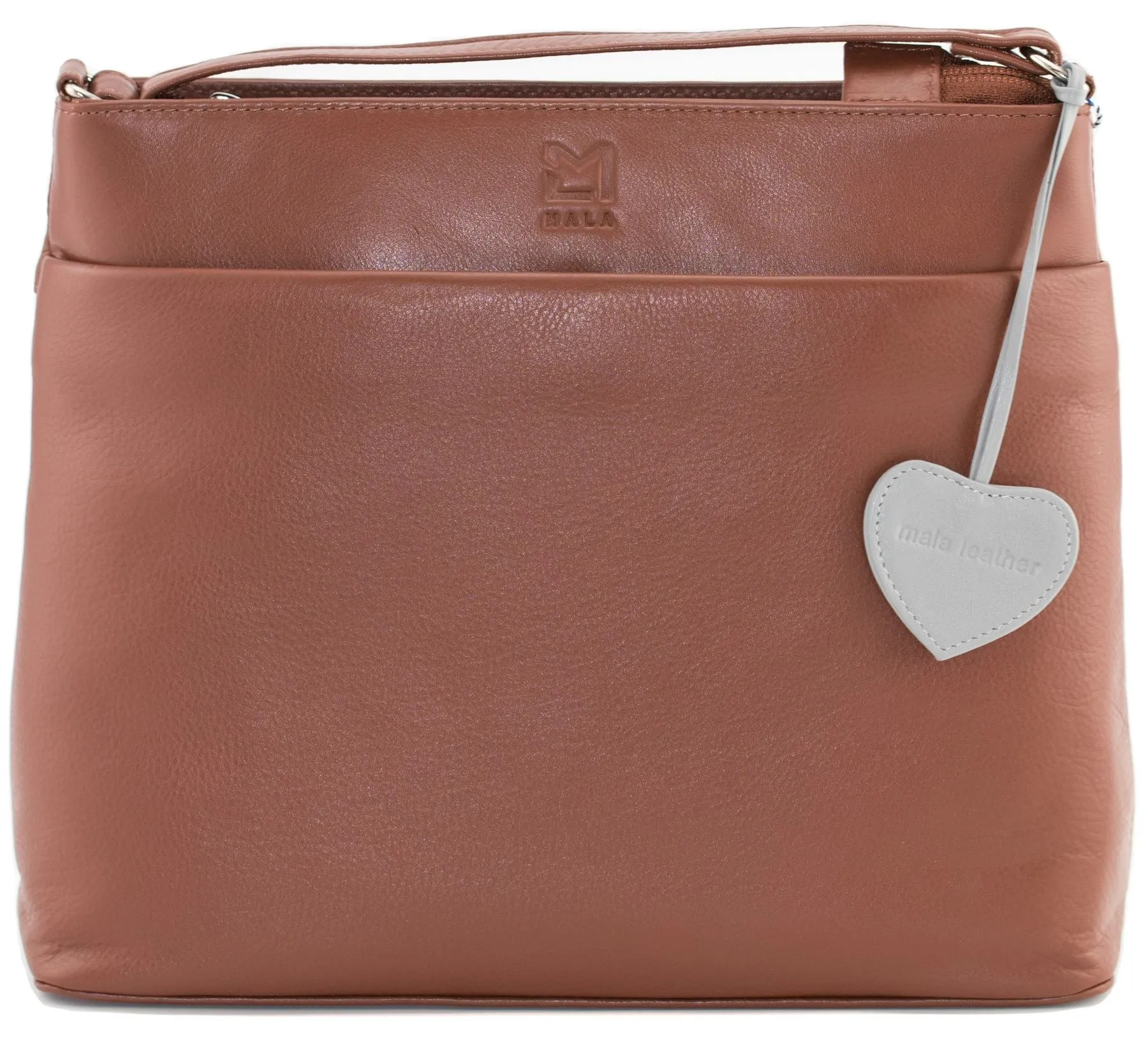 Mala Leather Anishka Collection Classic Leather Shoulder/Cross Body Bag 7346_75